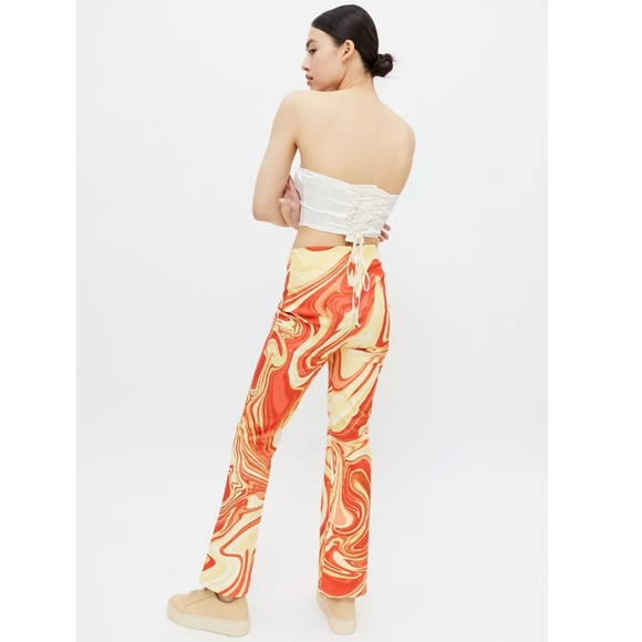 Hosbjerg Vilma Liquid Flare Pants - Picture 4 of 7